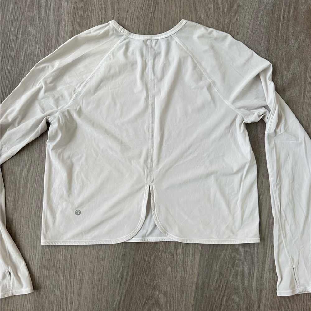 lululemon long sleeve crop top